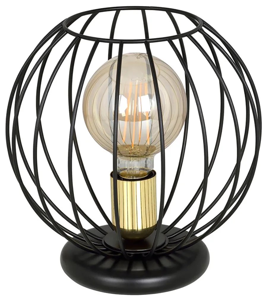Lampade Da Scrivania Contemporaneo Omoikane Acciaio Nero 1 Luce E27 Ip20