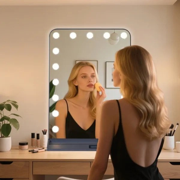 Immax 09101L - Specchio da trucco LED dimmerabile HOLLYWOOD 18W/230V 3000/4200/6000K