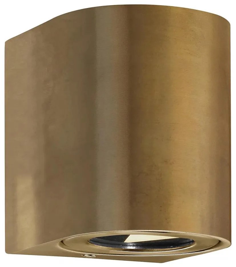 Nordlux - Applique da esterno a LED CANTO 2xLED/6W/230V IP44 ottone