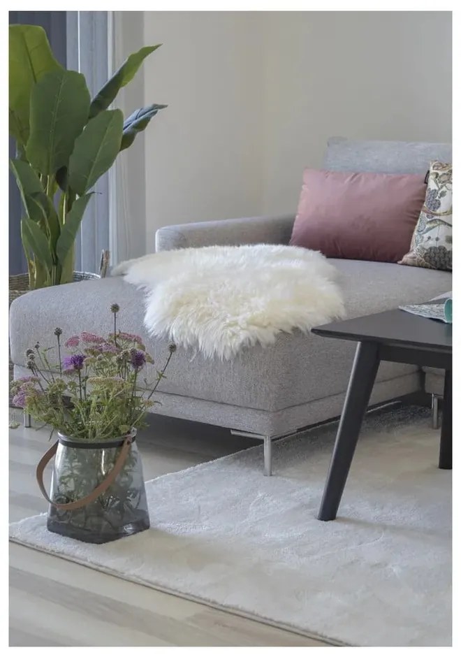 Pelle di pecora bianca , 50 x 85 cm - House Nordic