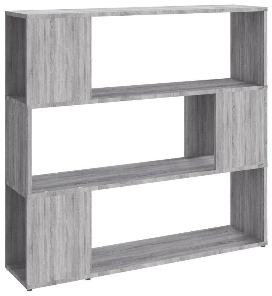 Libreria/Divisorio Grigio Sonoma 100x24x94 cm