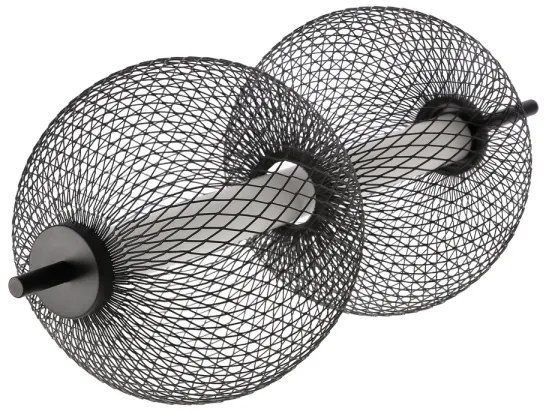 Lampada a sospensione LED su cavo PUMA LED/10W/230V Ø 14 cm nero