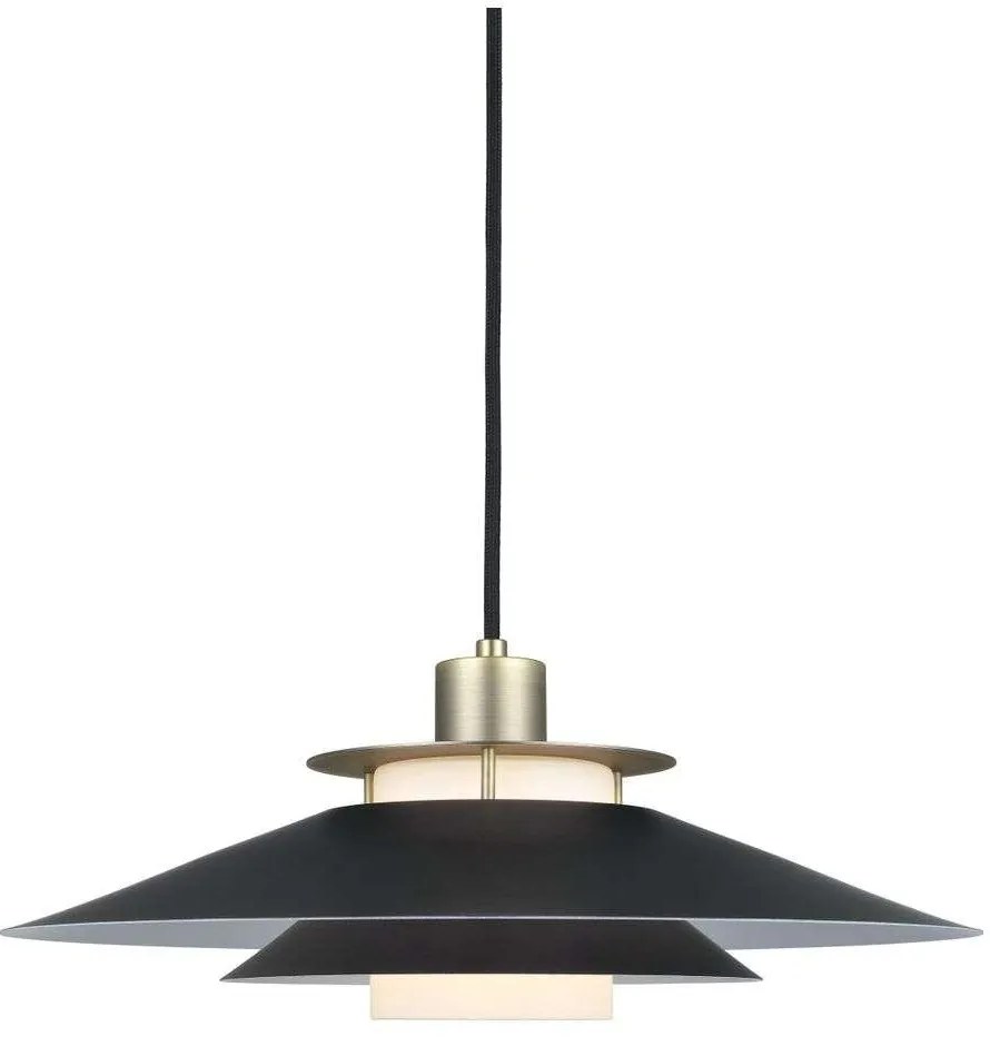 Halo Design - Rivoli Lampada a Sospensione Ø40 Nero/Ottone Halo Design