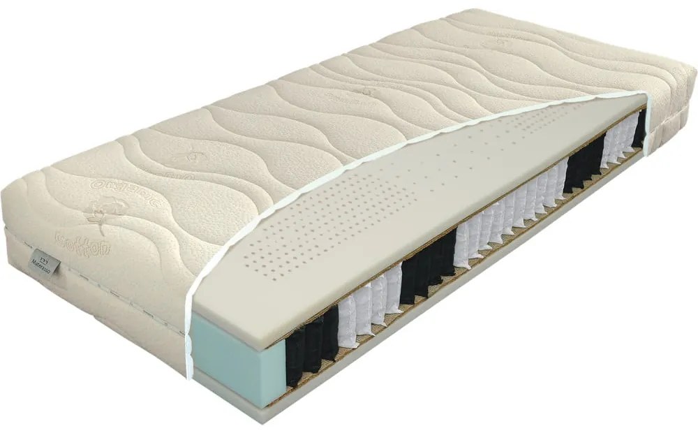 Materasso a molle dure double-face 160x200 cm Natura Hydrolatex - Materasso