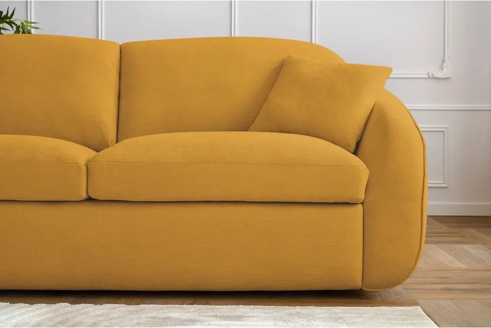 Divano giallo allungabile 235 cm Cezanne – Bobochic Paris