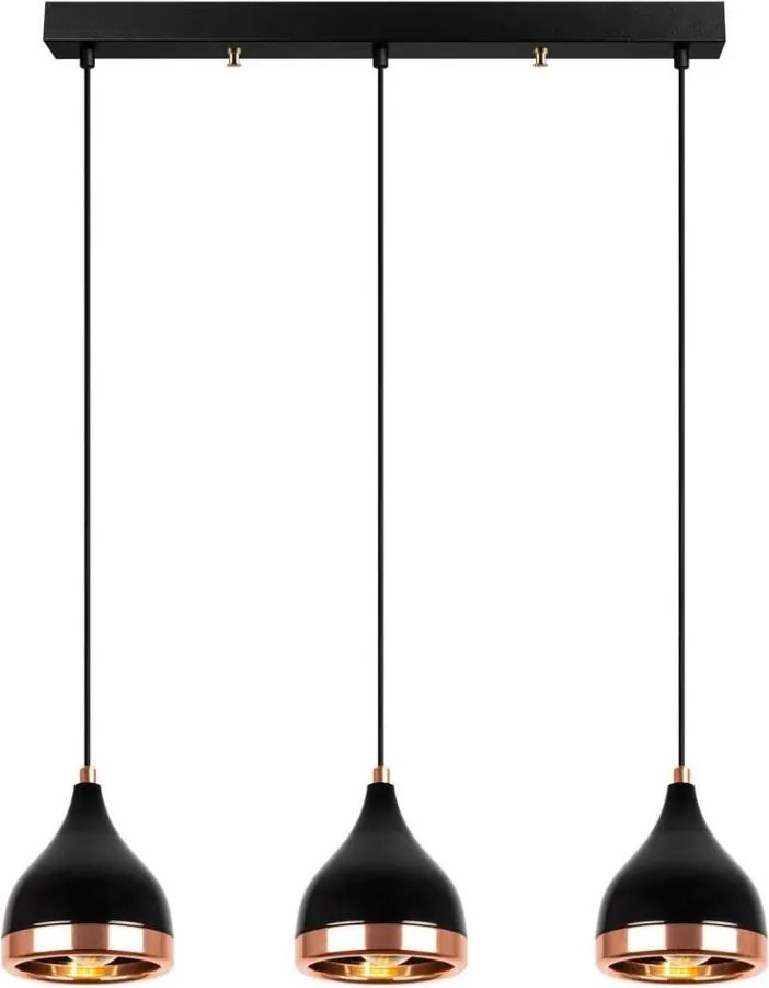 Lampadario a sospensione con cavo YILDO 3xE27/40W/230V