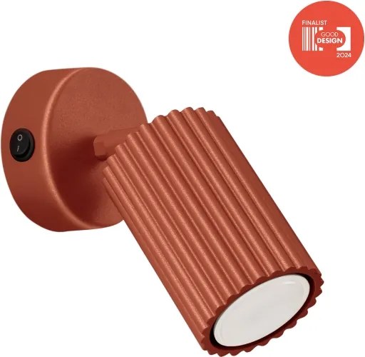 Brilagi - Faretto da parete CRESTO 1xGU10/10W/230V, rosso