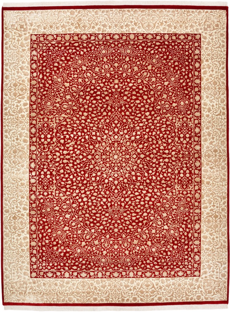 Tabriz Tappeto 220 x 300 (Indian) Annodato A Mano