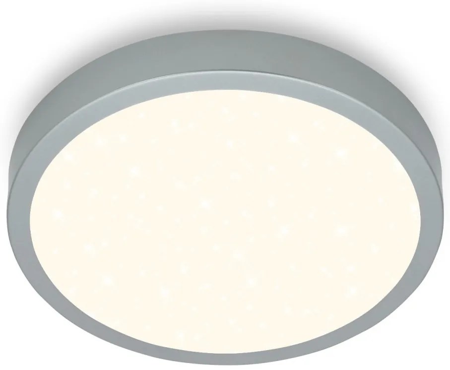 Briloner 3704-014-Plafoniera LED dimmerabile RUNA LED/22W/230V silver+RC