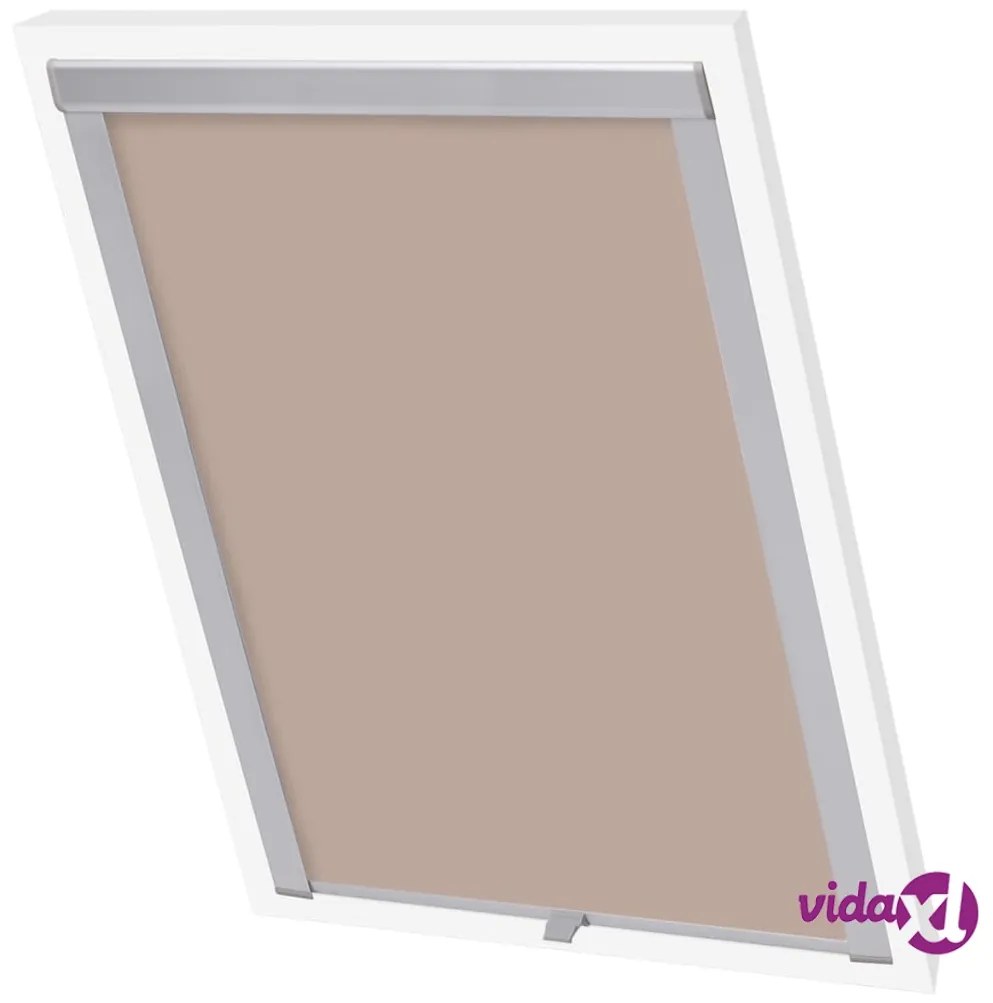 vidaXL Tenda a Rullo Oscurante Beige C02