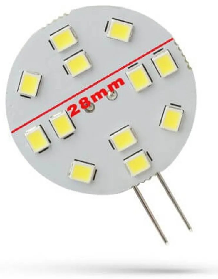 Lampada LED G4 2W 12V Colore Bianco Caldo 3.000K