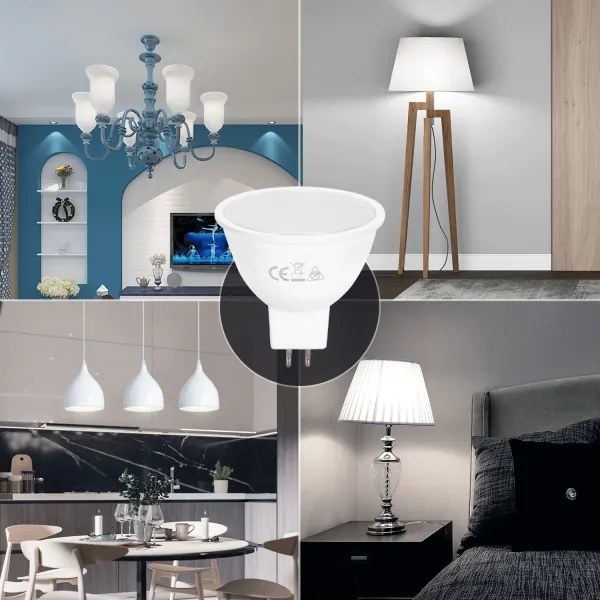 Lampadina LED MR16 GU5,3/3W/12V 6500K - Aigostar