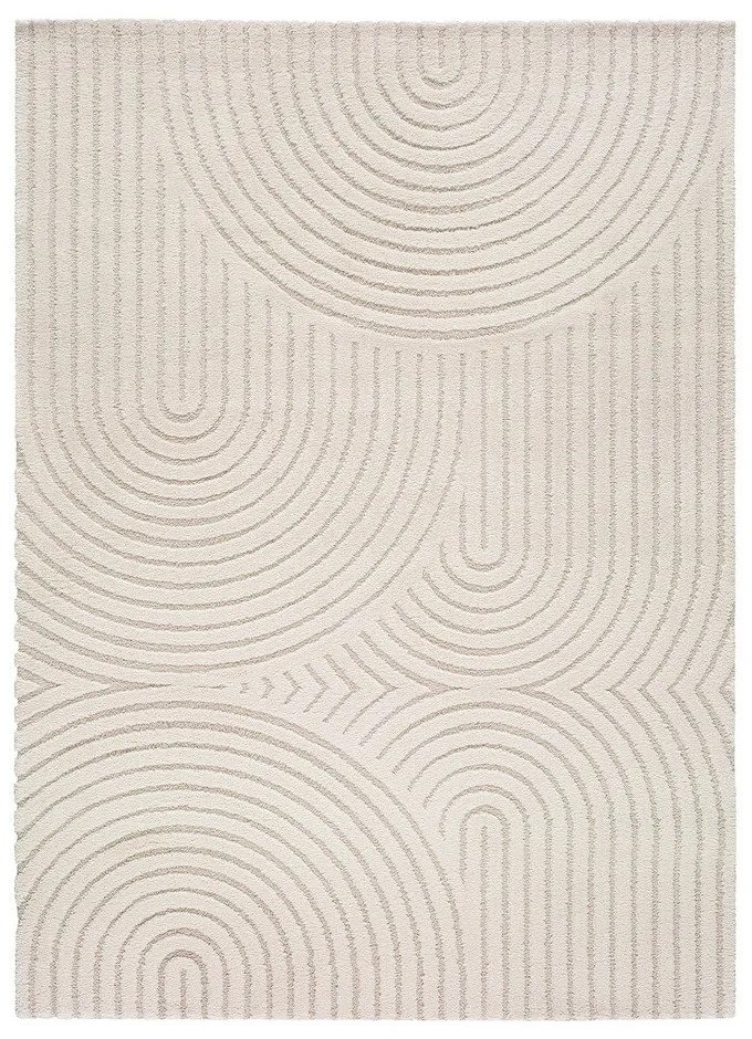 Tappeto color crema 200 x 290 cm Yen One - Universal