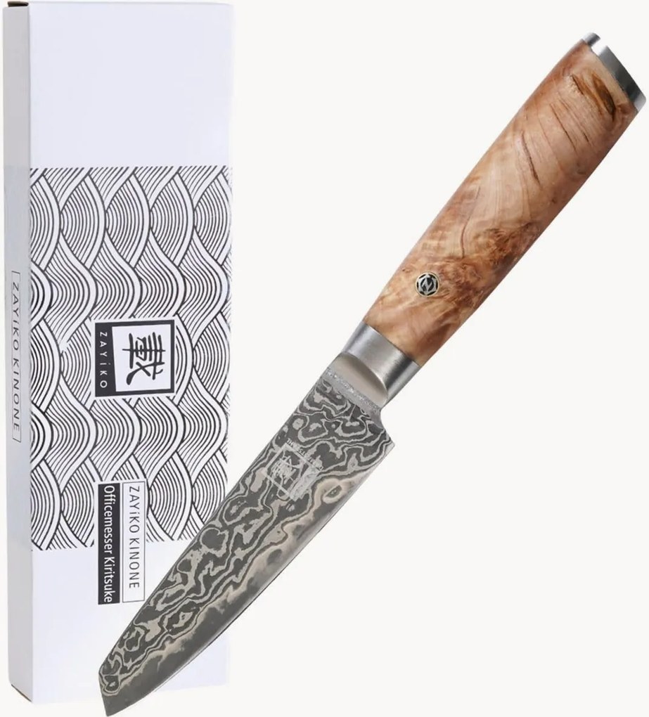 Coltello da precisione in damasco Mukimono