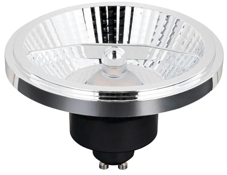 Lampadina LED GU10 AR111 dimmerabile a 3 fasi Kelvin 10W 800 lm 2700 - 3700K