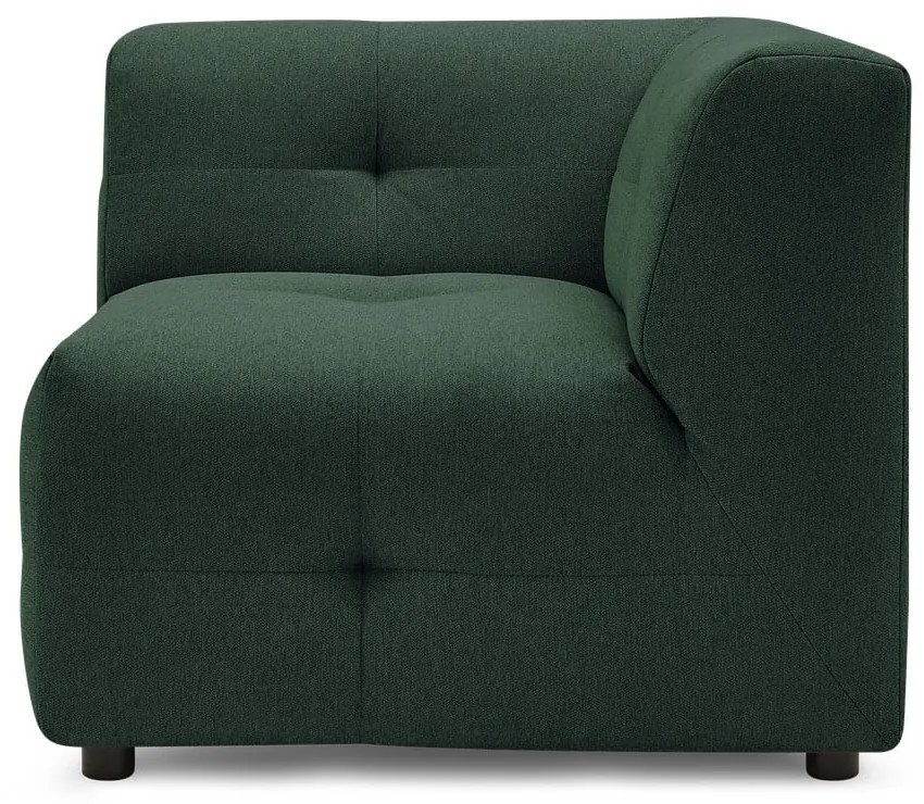 Modulo divano verde scuro Kleber - Bobochic Paris