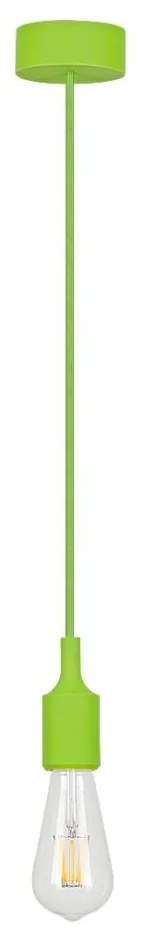 Rabalux 1415 - Lampada a sospensione ROXY E27/40W verde