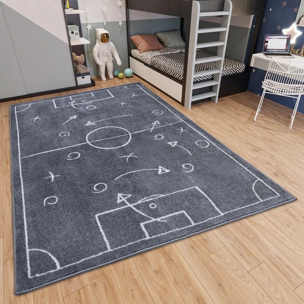 Tappeto per bambini grigio scuro 120x170 cm Gameplan - Hanse Home
