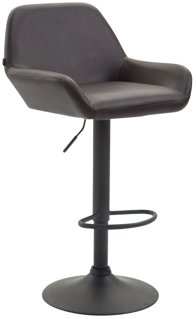 Sgabello Da Bar Braga Kunstleder Con Design Contemporaneo E Comfort Eccezionale / Braun / Schwarz