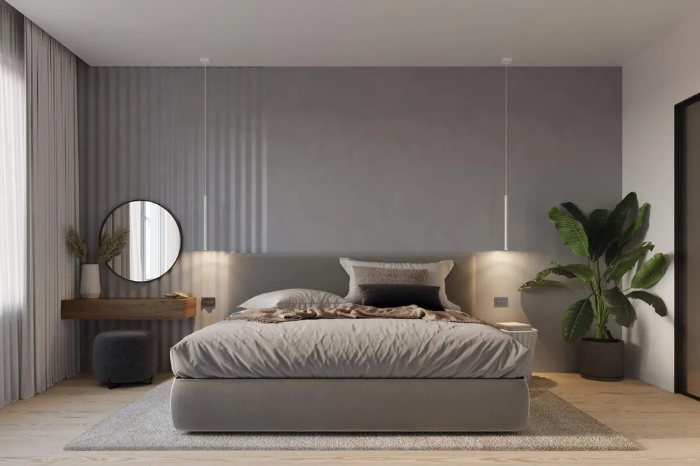 Lampadario in Acciaio a Sospensione PASTELO 1 G9 Bianco da Interno