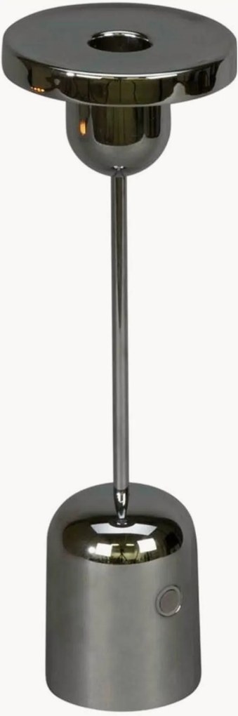 Lampada da tavolo portatile a LED con funzione porta candela Cassis, luce regolabile