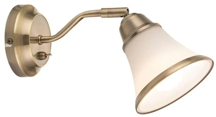 Lindby - Marita Applique da Parete White/Antique Brass Lindby