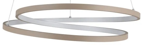 Eglo 901139 - Lampadario LED a sospensione con filo RUOTALE LED/36W/230V 3000K beige