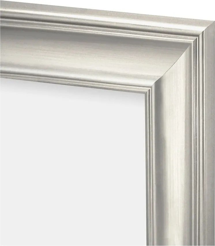 Cornice in plastica color argento 18x23 cm - knor