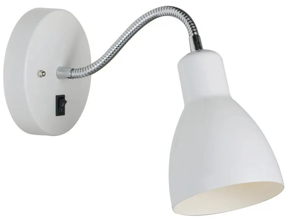 Nordlux - Lampada da parete CYCLONE 1xE14/15W/230V bianca