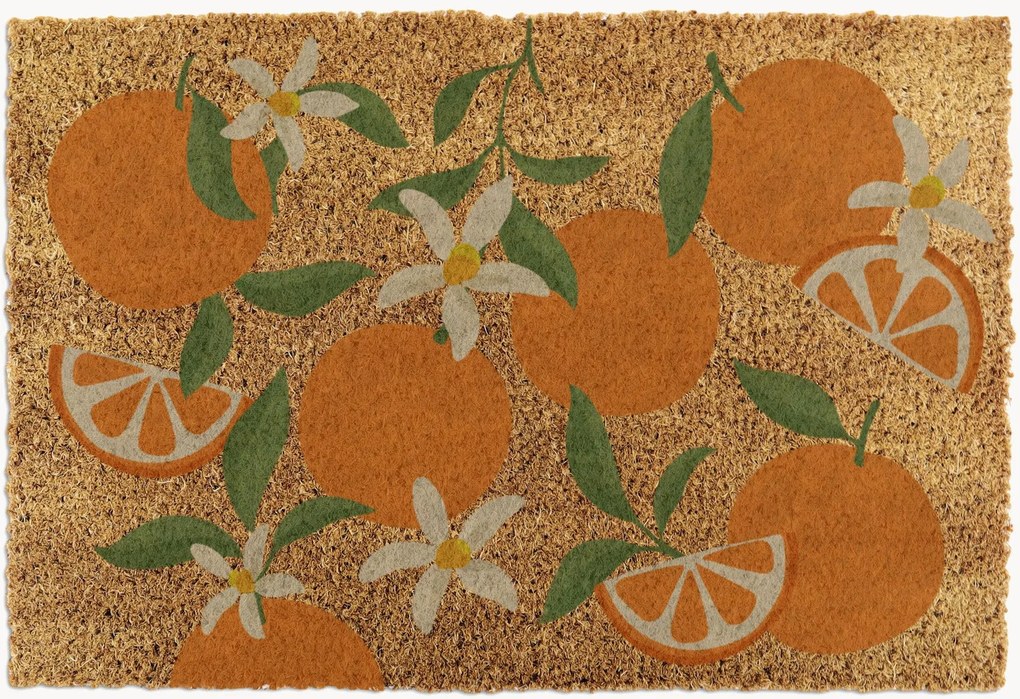 Zerbino in cocco Orange