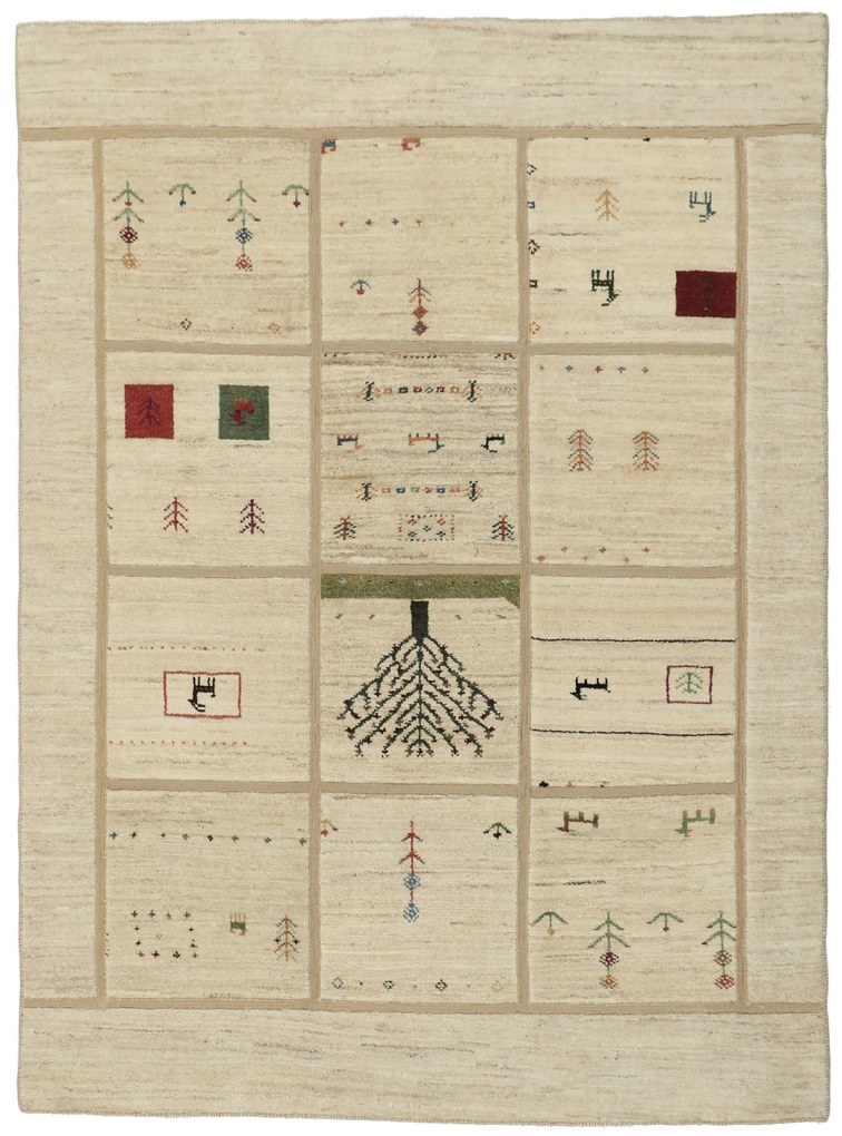 Gabbeh Tappeto persiano 150x200 (Iran) Annodato A Mano