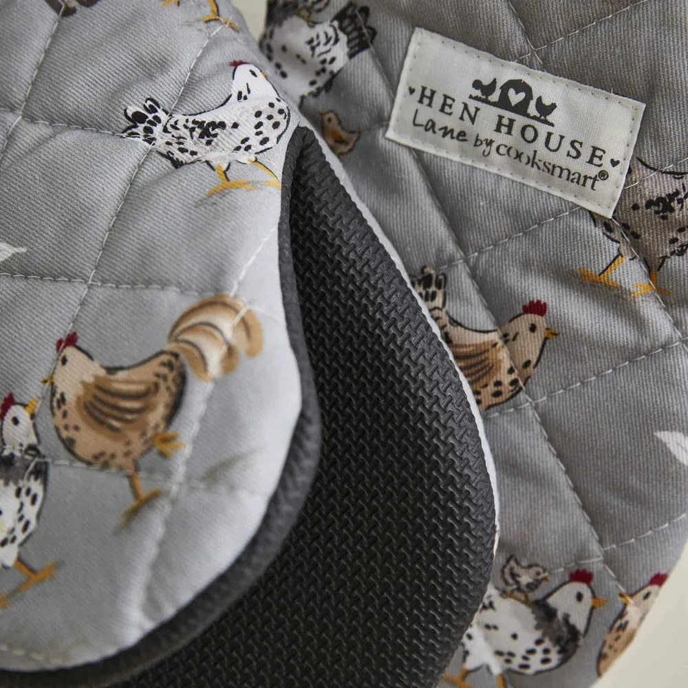 Set di guanti da forno in cotone 2 pz Hen House – Cooksmart ®