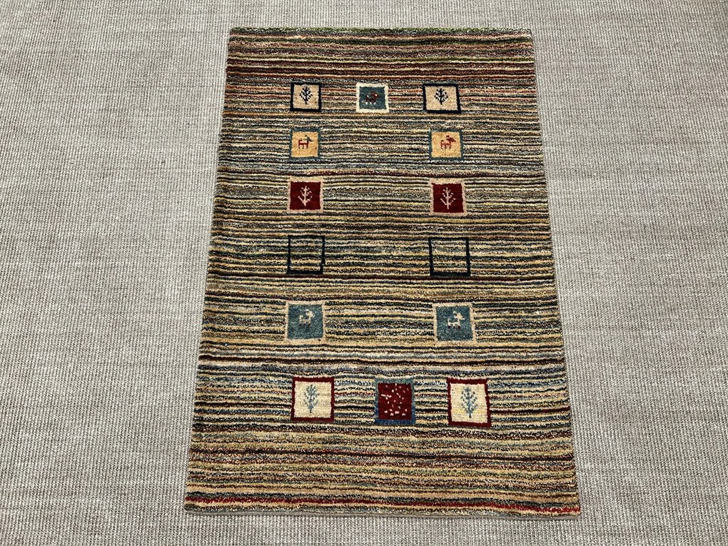 Gabbeh Tappeto 120x80 (Iran) Annodato A Mano