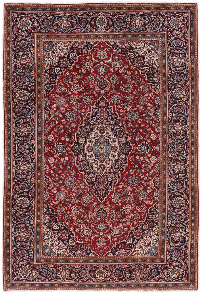 Kashan Tappeto persiano 200x290 (Iran) Annodato A Mano