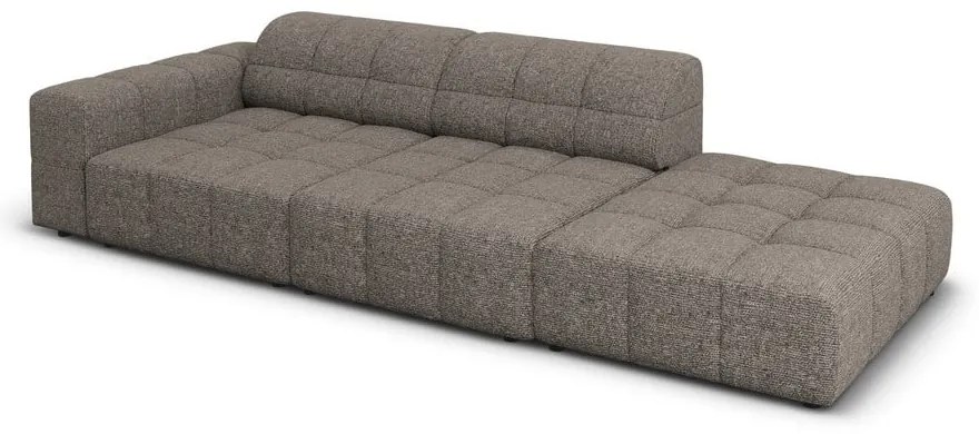 Chaise-lounge in grigio scuro (con penisola a sinistra) Chicago – Cosmopolitan Design