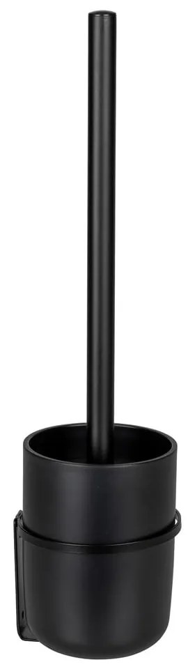 Scopino nero autoportante in plastica Carpino - Wenko