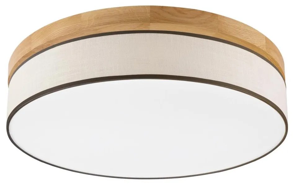 Brilagi - plafoniera LED BELLADONNA LED/36W/230V Ø 50 cm crema/rovere