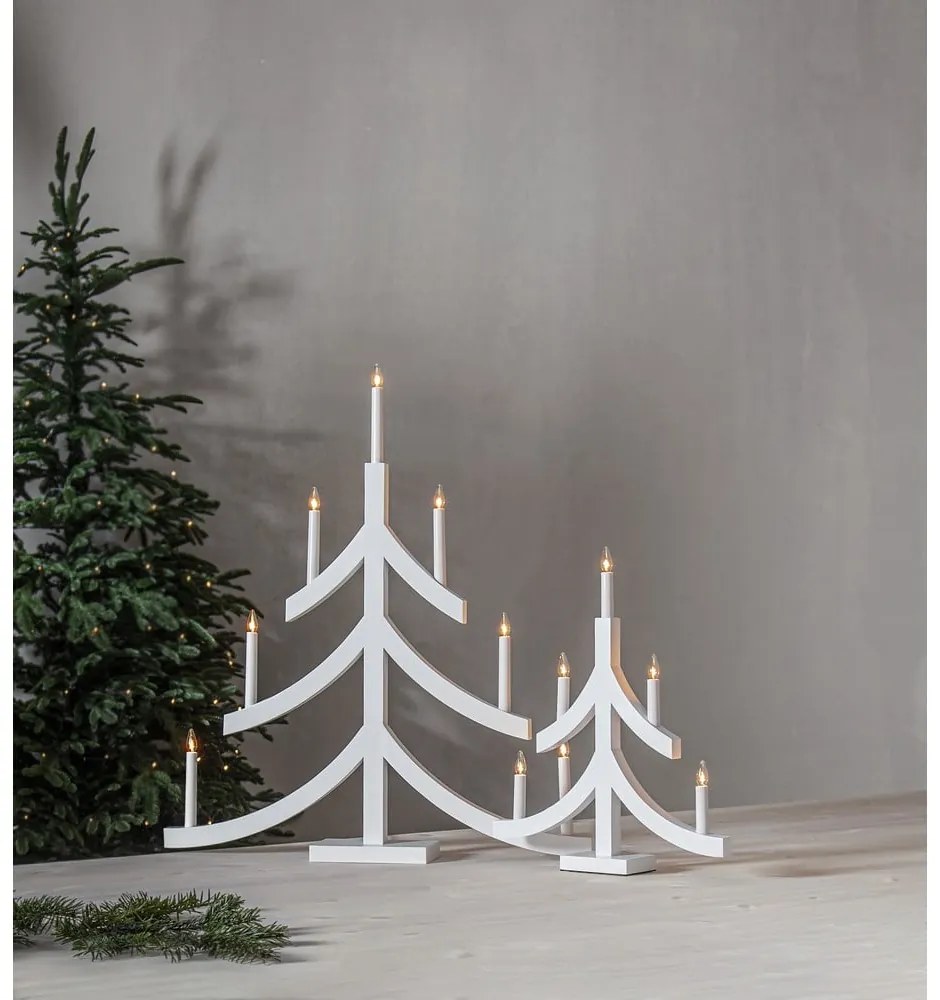 Decorazione luminosa bianca natalizia Pagod - Star Trading