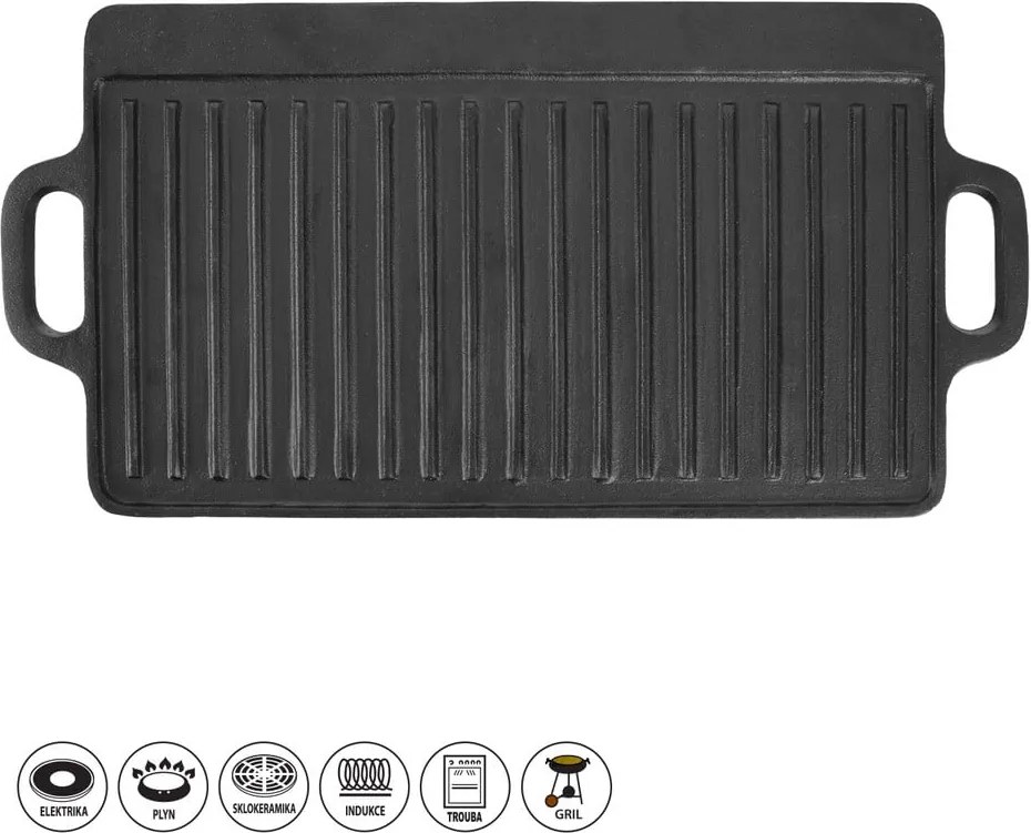 Teglia in ghisa 23x45,5 cm LITINA – Orion