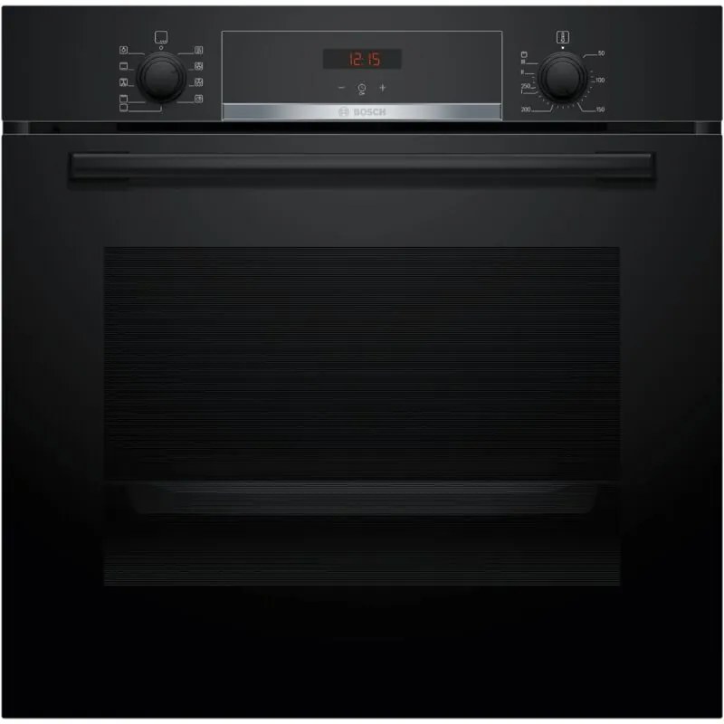 Bosch - HBA514BB3 Serie 4 - Forno da incasso (60 x 60 cm, control de display led, de aiuto alla pulizia idrolitica, aria calda 3D per una cottura