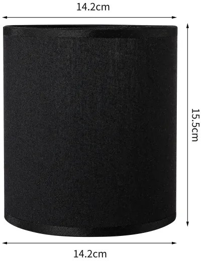 Brilagi - Paralume universale NUBILA E27 15,5x14 cm antracite