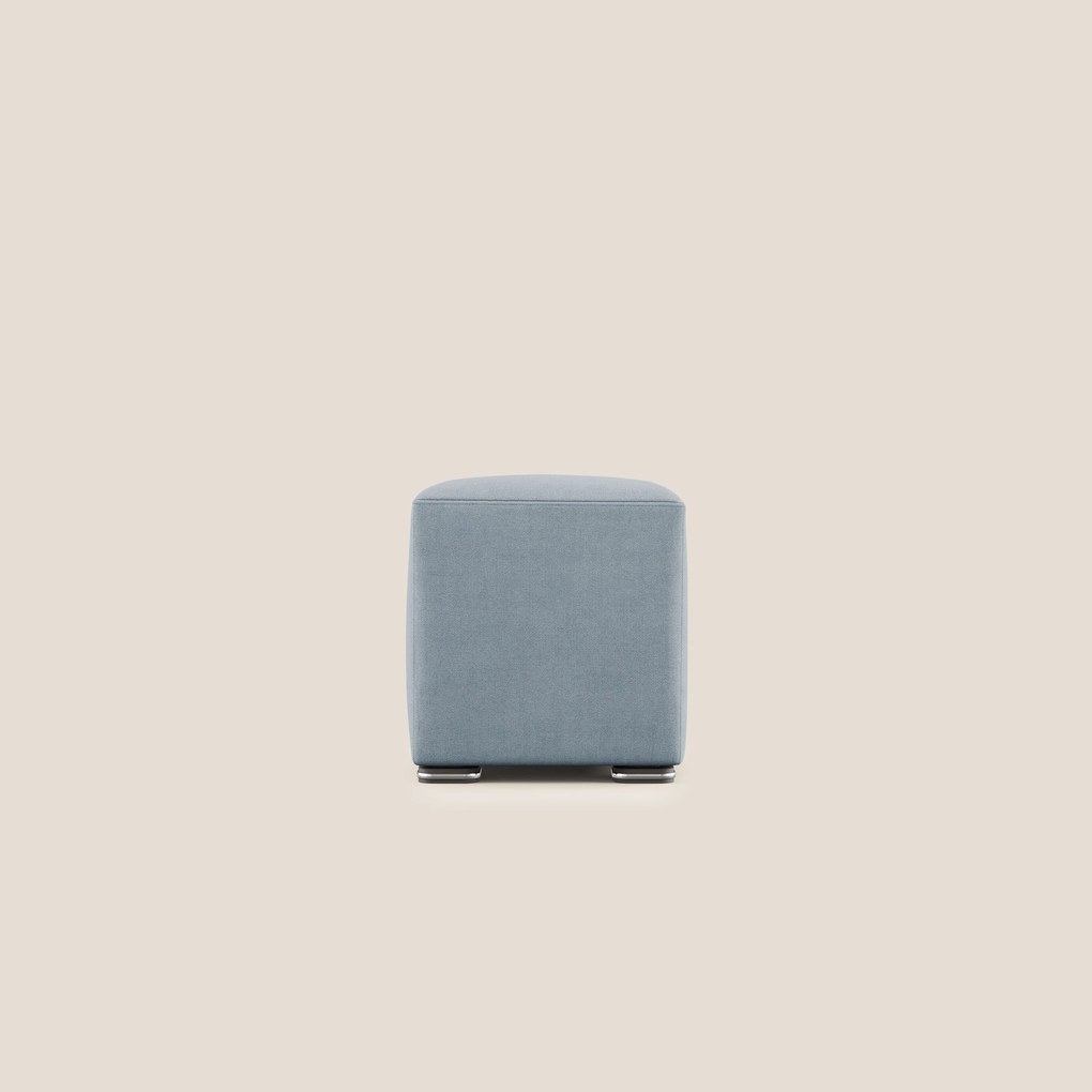 Cube pouf in tessuto morbido impermeabile T02 carta da zucchero