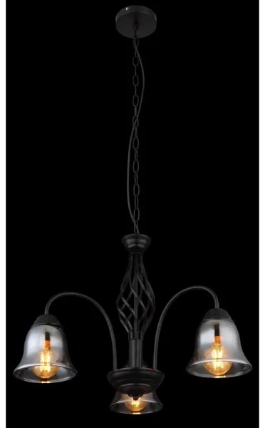 Globo 60298-3H - Lampadario a sospensione con catena GONNY 3xE27/60W/230V