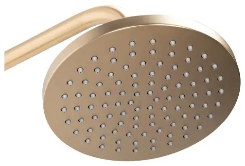 REA-P7051 - Set doccia con miscelatore LUIS, finitura oro spazzolato