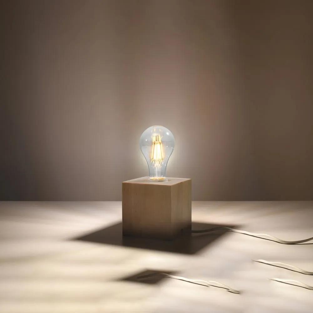 Lampada da tavolo in colore naturale (altezza 10 cm) Gabi - Nice Lamps