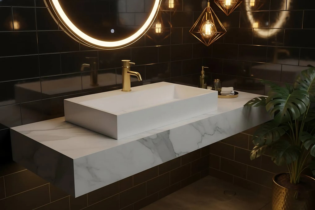 Lavabo in conglomerato GOYA 60CM