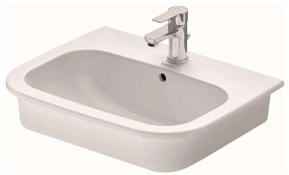 Duravit 337540000 - Lavabo da incasso D-CODE 54,5x43,5 cm ceramica/bianco lucido