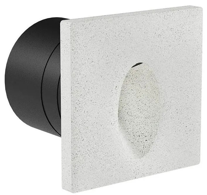 Redo 91199 - Lampada segnapasso da esterno BAST LED/2,5W/230V IP65 grigia