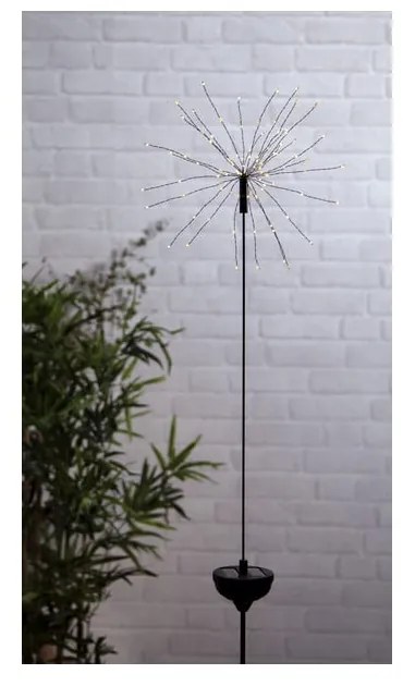 Apparecchio solare a LED per esterni con LED bianchi , altezza 100 cm Firework - Star Trading
