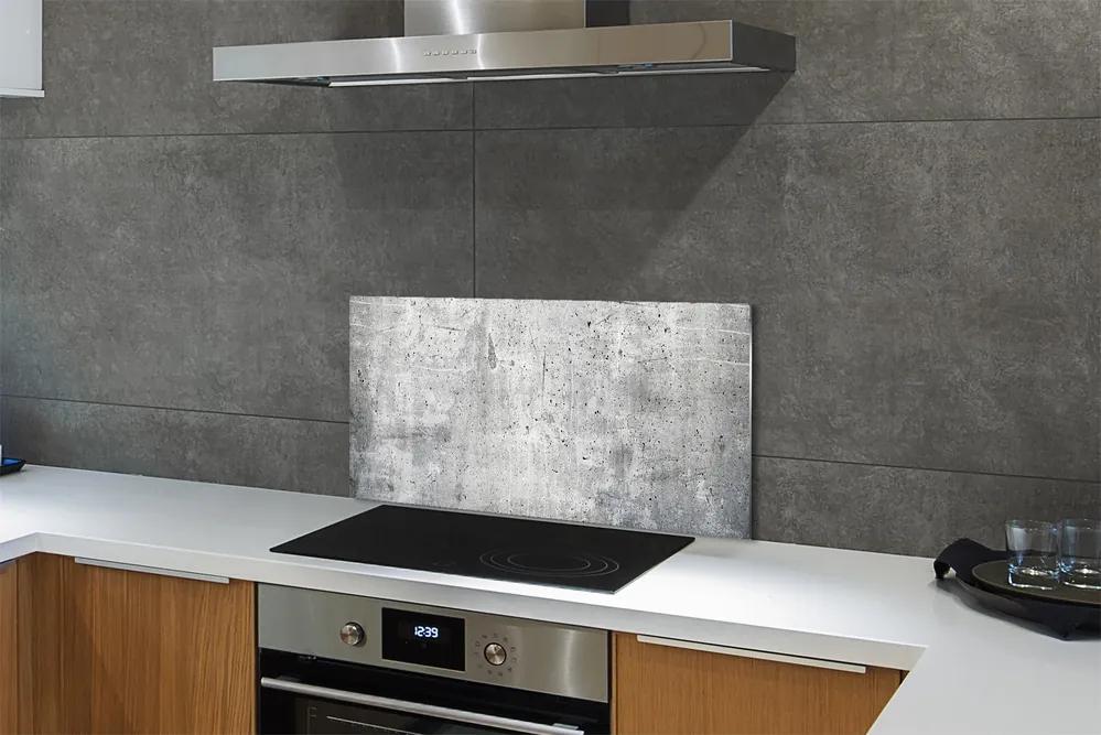 Pannello paraschizzi cucina Struttura in cemento di pietra 100x50 cm